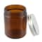 6 Packs: 2 ct. (12 total) 8oz. Amber Glass Candle Jars by Make Market®